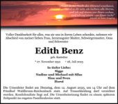 eine Anzeige
