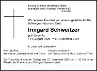 eine Anzeige