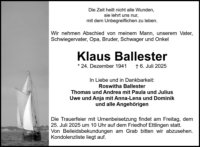 eine Anzeige
