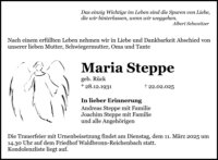 eine Anzeige